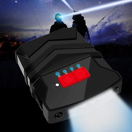 LED Pannebelysning Klemme på Caps Vanntett Belysning for Utendørssykling Nattfiske