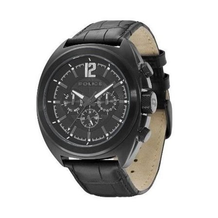 Ur - POLICE - PL.13403JSB-02 - Kvarts - Analog - Sort læder - 10 ATM