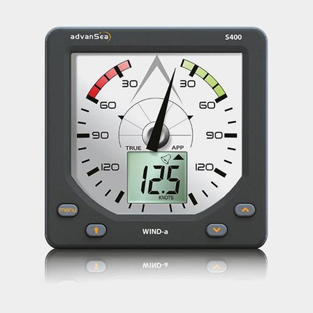 Windinstrument AdvanSea S400-A, 12V, mit kabelgebundenem Geber - Boot
