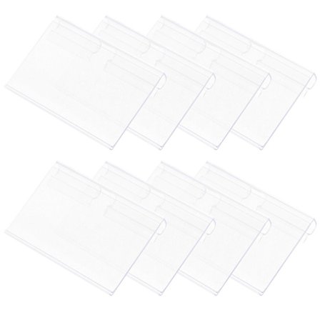 60 stk Supermarked Prislapp Prisvisning Holder Detaljhylle Prislapp Holder Detalj Prislapp Stativ