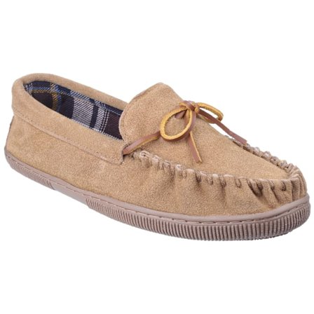 Cotswold Suede Alberta Slipper / Herrtofflor 7 UK Beige