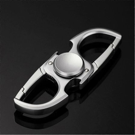 Spinner Flaskeåpner Metall Finger Leke Roterende Nyhet Nøkkelring Skrivebord Gutter Jenter Fest Stress Relief Fingertupp Fidget