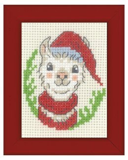 Stickpackung Bild Lama