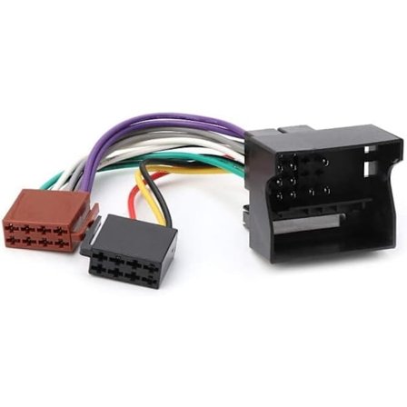 Sound-way - Bilradio kabeladapter ISO-stik Radio Kompatibel med Citroën Peugeot