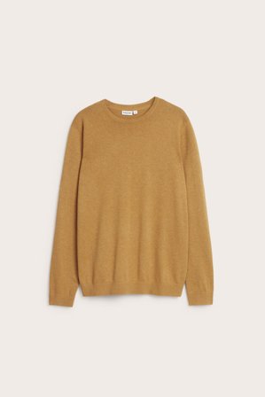 Kappahl | Finstrikket genser | Gul