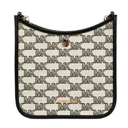 Michael Kors Pre-owned, Pre-owned Canvas shoulder-bags Beige, Dames, Maat:ONE Size