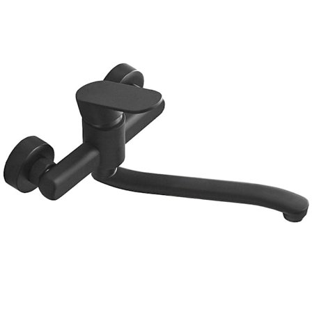 Enkelgrepp Köksblandare Väggmonterad Mässing 200mm(G1/2)