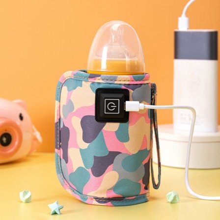 USB Melk Water Warmer Reiswagen Geïsoleerde Tas Baby Nur