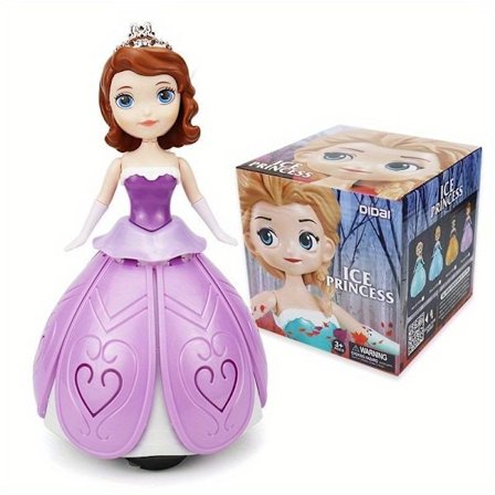Disney Prinsesse Dansende Roterende Figur Samleobjekt Gave - Flott som gave!
