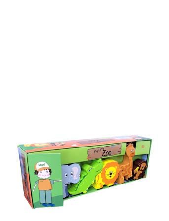 Rasmus Klump Træramme Puslespil Patterned Barbo Toys