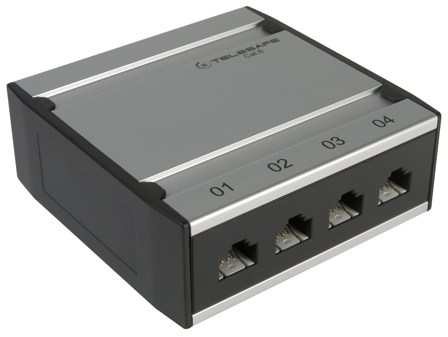 Elko EKO02818 Patchboks veggmontering, C6 4 porter, Datamaskin & surfing