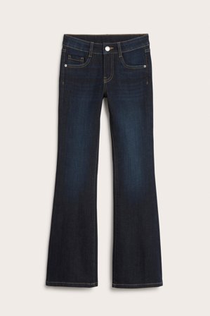 Kappahl | Dżinsy bootcut low waist | Ciemny dżins