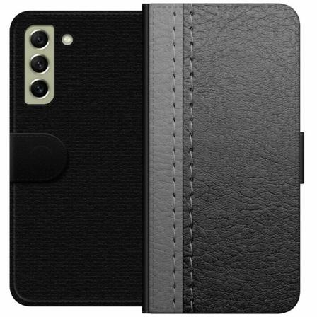 Samsung Galaxy S21 Fe 5g Plånboksfodral Black & Grey Leather