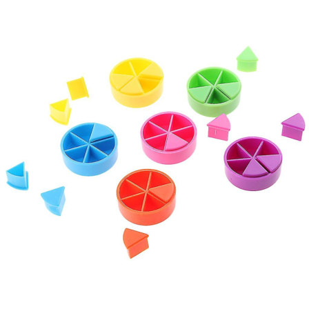 42x Trivial Pursuit Spillbrikker Pie Wedges Set Barn Intelligent Utvikling