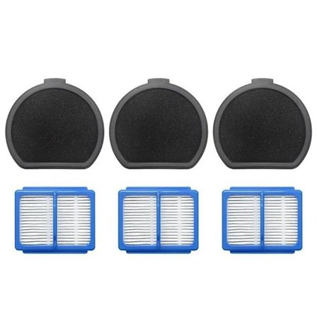 6 stk. Hepa-filter til Qx9-1-50ib Askqx9 Støvsugerfilter Bomuldserstatningsdele