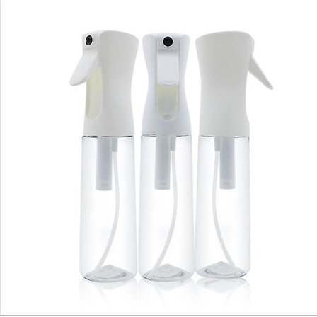 3 stk Kontinuerlig Sprayflaske Hårvann Ultra Fin Mister Sprayflaske For Frisører