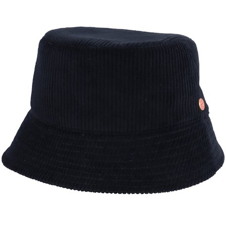 Mayser - Černá bucket Klobouk - Corduroy Manchester Black Bucket @ Hatstore