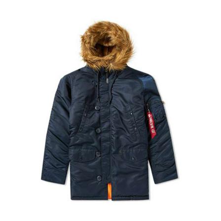 Alpha Industries Winter Jakke Blå, Herre