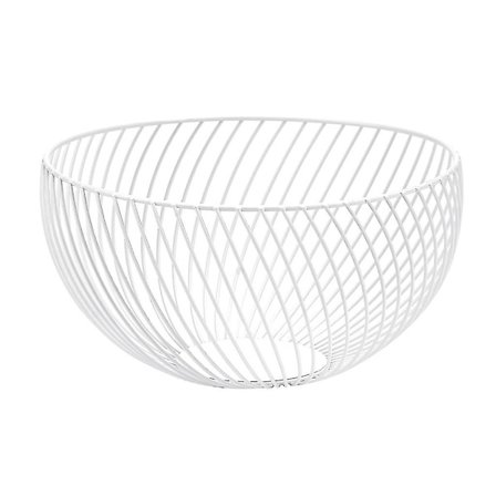 Pohjoismainen tyyli metallilanka hedelmäkulho taottu rauta taide vihannes säilytyskori välipalat säiliö maalaistalo keittiö