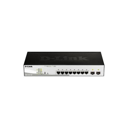 Switch - D-Link - DGS-1210-10P/E - 8 porte PoE RJ-45 - 2 porte SFP - Gigabit Ethernet