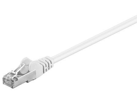 MicroConnect nettverkskabel - 25 cm - hvit