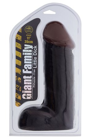 Kjøp NMC Giant Black Dildo 28 cm - XL dildo | God pris