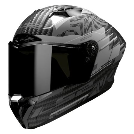 Integralhjelm LS2 FF805 Thunder Carbon GP Aero Polar Polar/Mat sort L