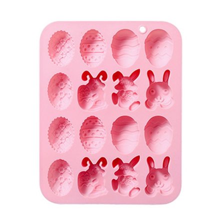 Påsk Form Bunny Rabbit Egg ROSA