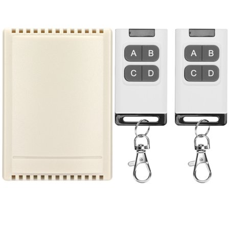 433MHz langaton kauko-ohjain 4-kanavainen kytkin 12V koti- ja teollisuuskäyttöön