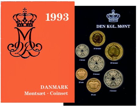 Danmark 1993 - Kgl. møntsæt