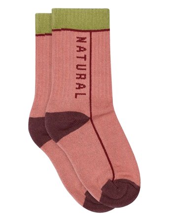 mp Denmark Natural Socks - Pink - 25/28