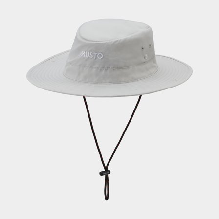 Sailing hat Musto Evolution Fast Dry Brimmed Hat, Platinum, Large / X-Large