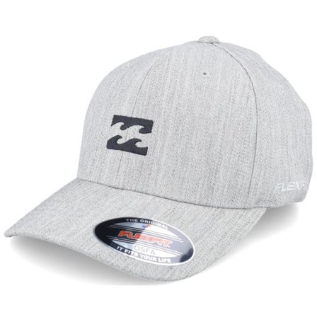 Billabong - Grå flexfit Keps - All Day Grey Heather Flexfit @ Hatstore