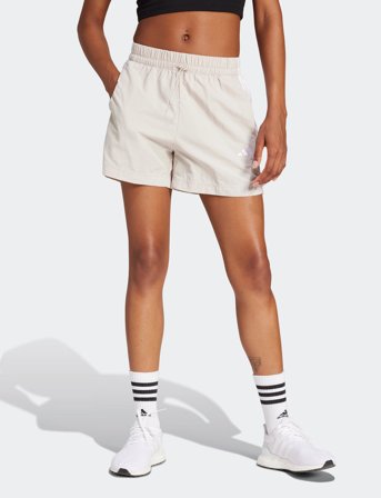 adidas Sportswear W 3S Wv Sho - Beige - XS