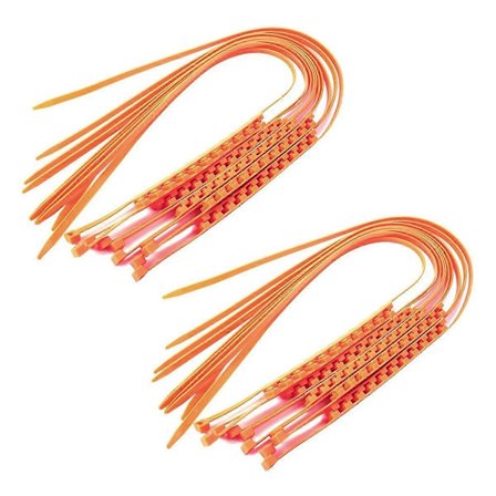 20 stk. Anti-Skrid Sikkerhedskæder til Bil Dæk Nød Traction Mud Snow Chains til SUV Bil Kørsel