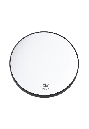 Skir Spegel med sugkop, large, 10x Sminkverktyg & tillbehör Unisex Svart LARGE