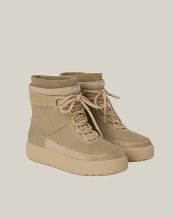 Björn Borg T2410 Tennis Mid W Beige Sko Pige - Kids Brand Store