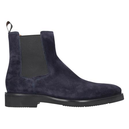 Santoni Chelsea Laarzen , Blauw , Heren , Maat: 46 EU Laarzen
