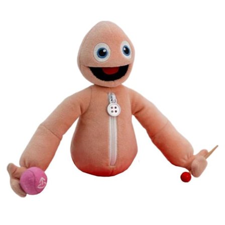 Gjemsel-leketøy med bamse