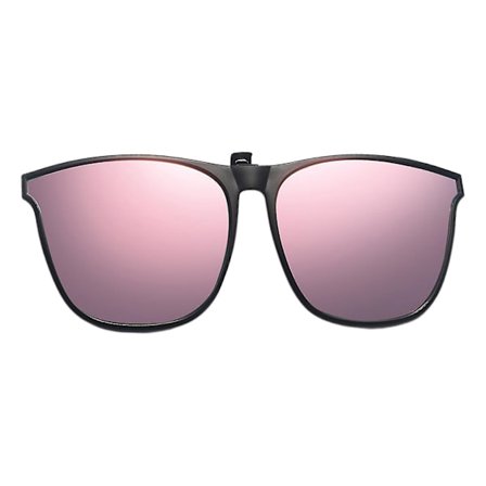 Polariserede Clip-on Flip Up Solbriller Uv400 Linser Reversible Polariserede Clip Sakura Pink