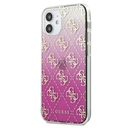 Guess Skal iPhone 12 mini Gradient - Rosa
