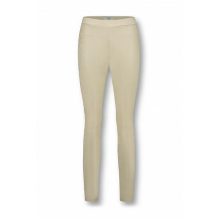 Simple Leatherlook legging , Beige , Dames , Maat: XL