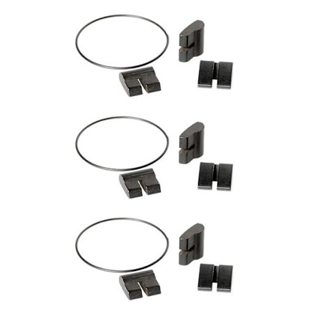 3x Cykel 3-napsautus huoltosarja Metalli Cykelklick Jousi Cykel lukko Torni Fulcrum Maantiepyörälle B