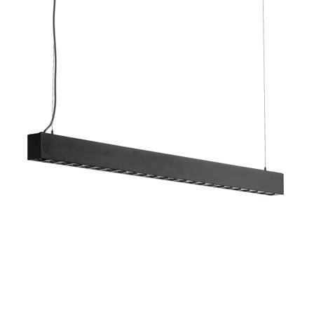 Deckenleuchte SIRIUS, LED, 1200 mm, schwarz