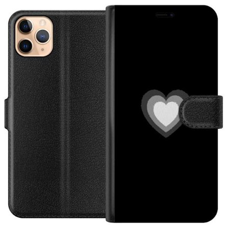 Kompatibelt Lommeboketui til Apple Apple iPhone 11 Pro Max Soft Glow Heart
