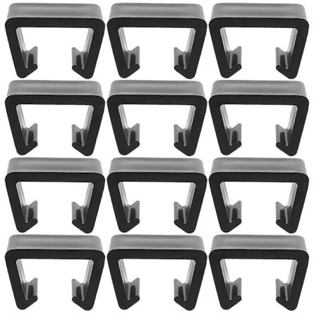12 stk. Havemøbelklemmer Udendørs Møbelklemmer Udesofa Udendørs Møbler Tilslutningsklemmer-FA-