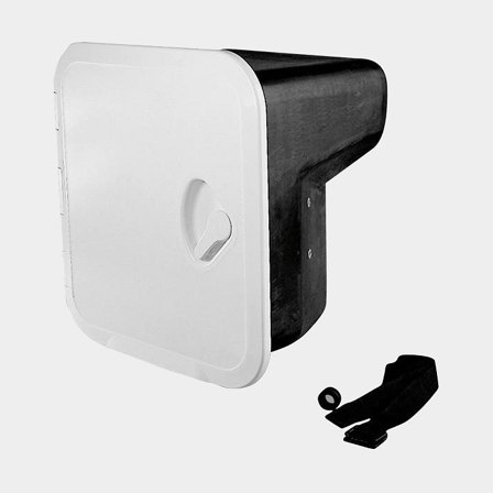 Container for gas bottle Nuova Rade Top Line Container for Gas Bottle, 370 x 390 x 270 mm, white, Fits gas bottle 2012 (2 kg)