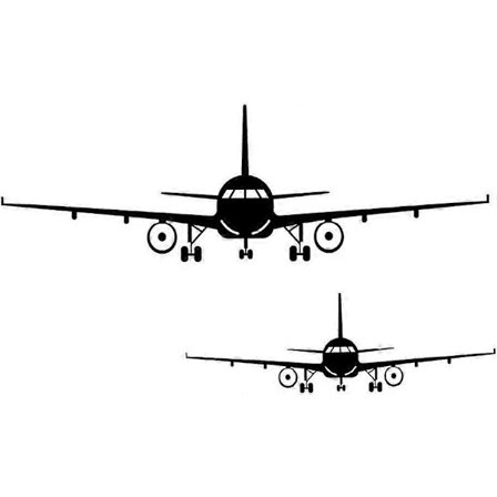 2 stk. Flyveplans veggklistremerke, Avtakbart DIY Flyveplans veggklistremerke for stue, soverom, hjemmeinnredning, Kult kunstveggmaleri for barn, 