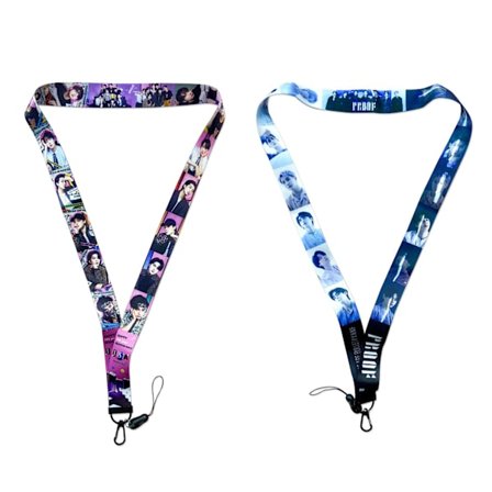 BTS nytt album "Proof" lanyard 9-årsjubileum Park Jimin periferi anheng mobiltelefon lanyard