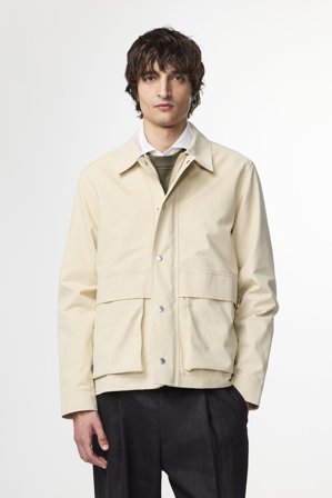 NN.07 Paulo 8446 Jacke Herren Khaki Bio-Baumwolle